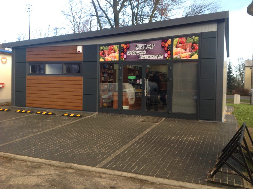 Pawilony z płyty wielowarstwowej