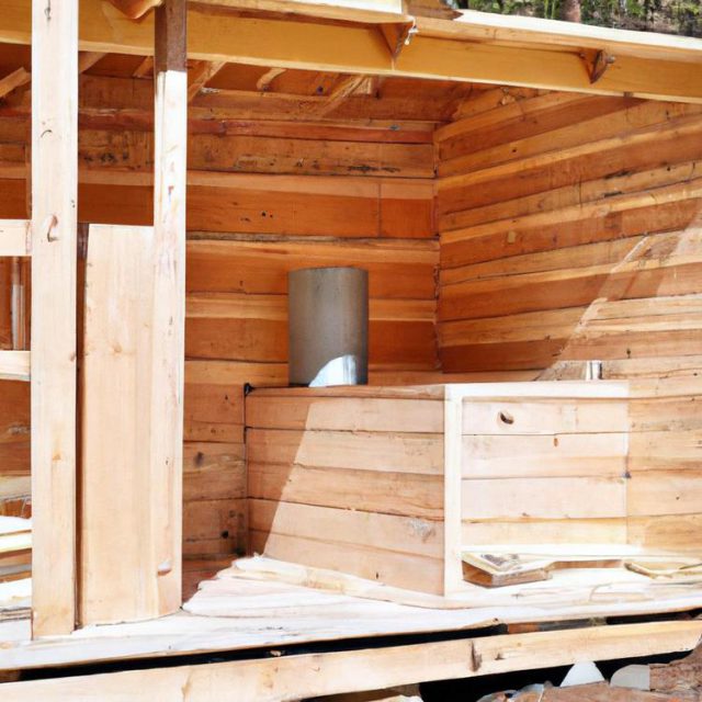 budowa sauny ogrodowej